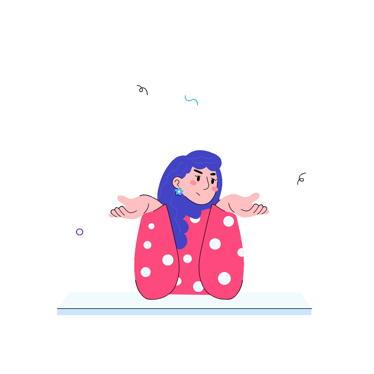 Premium Animated Doodle Food Thoughts