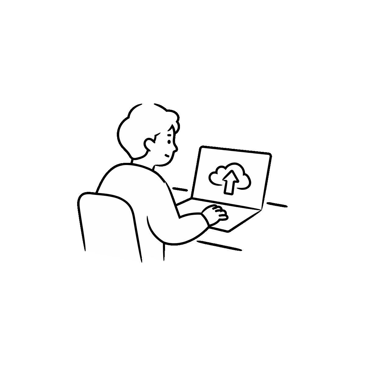 Video Publishing Animated Doodle Design