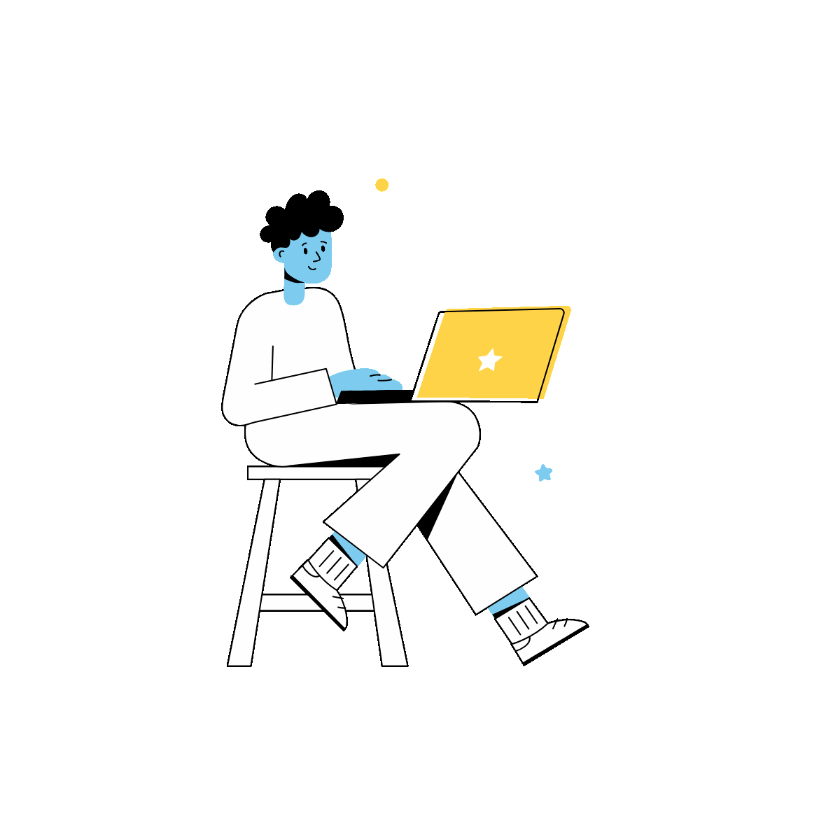 Website Content Outline Mini Animation