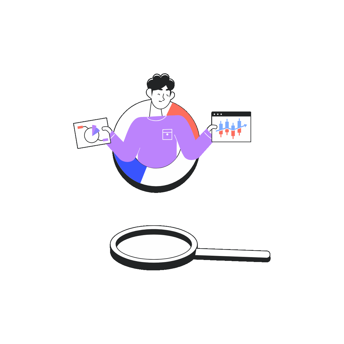 Animated Linear Business Analysis Art