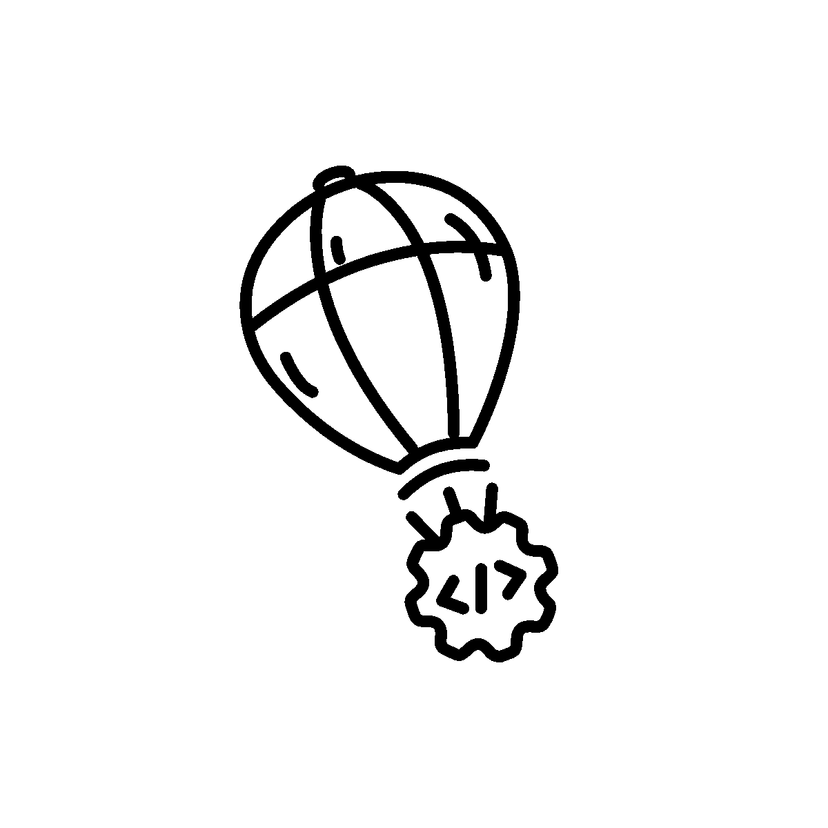 Programming Development Animated Line Icon