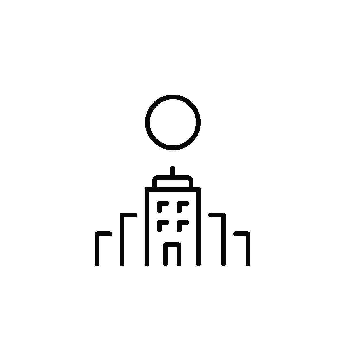Animated real estate market investment