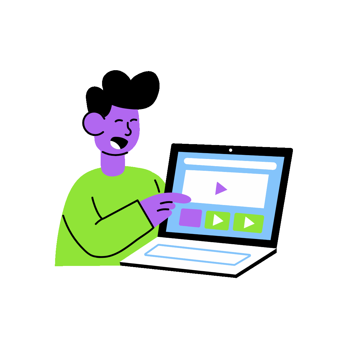 Video Lottie Animation Asset File Standard