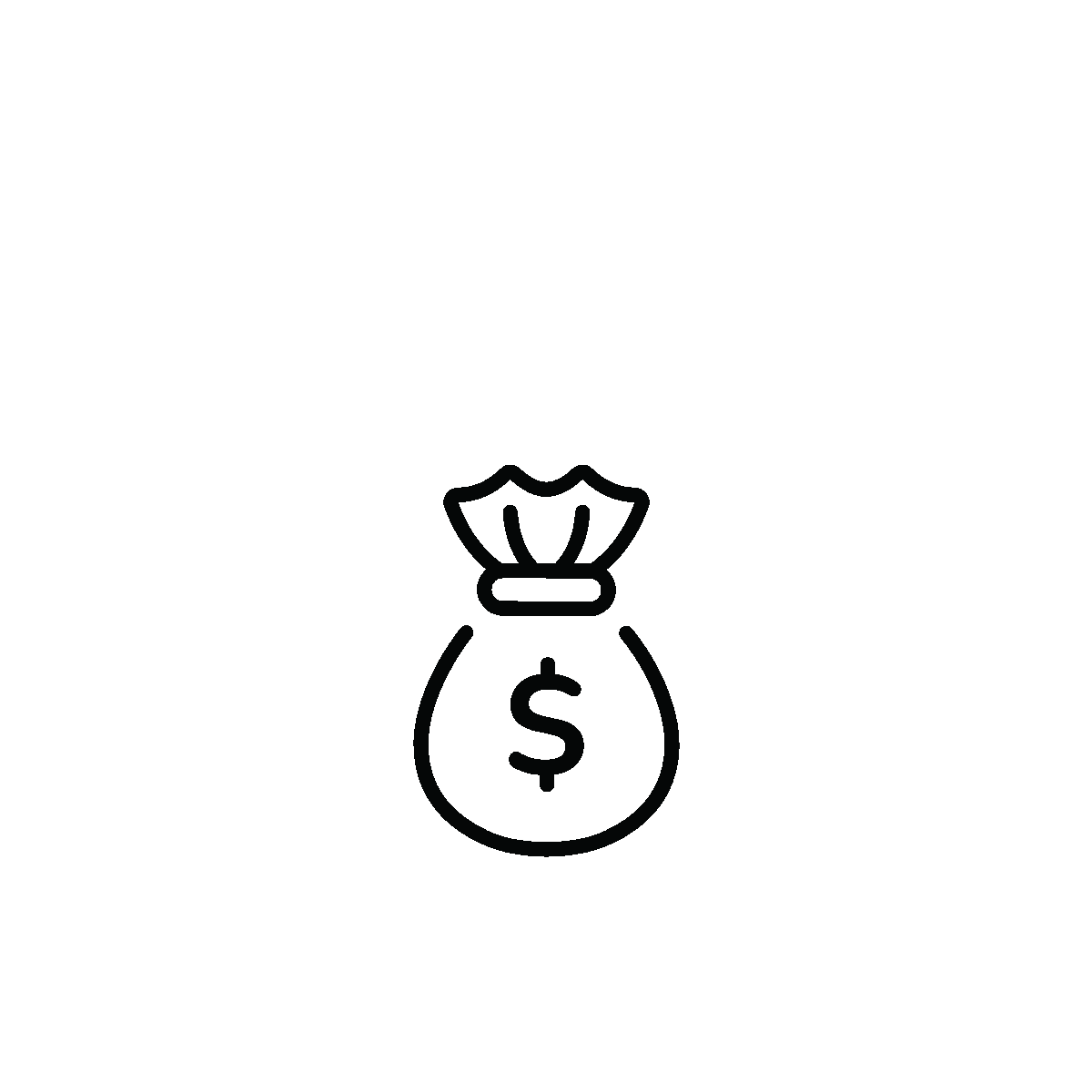 Animated investment financial value growth