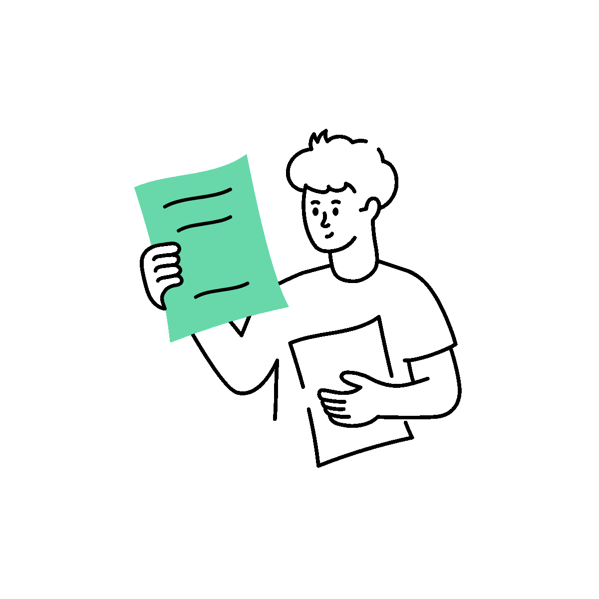Social Reaction Flat Animated Illustration