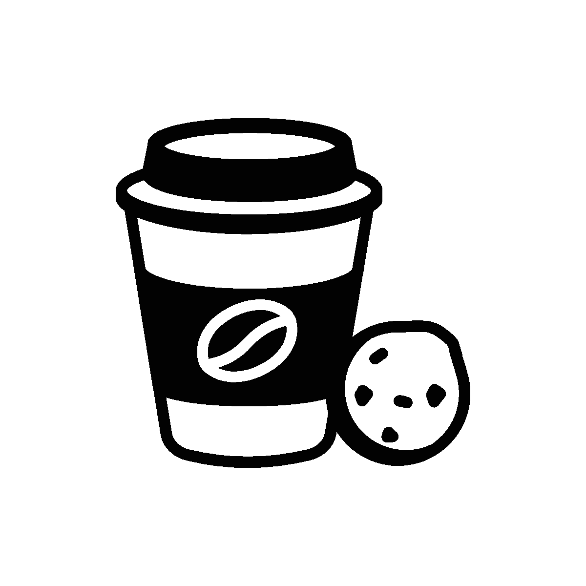 Coffee Snack Cafe Treat Icon