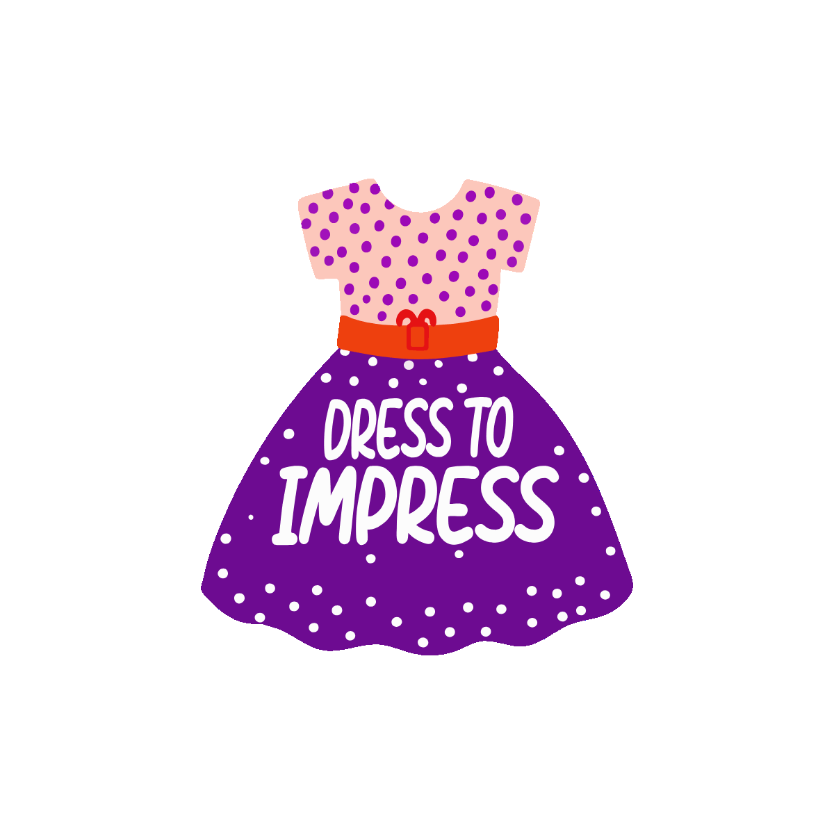 dress, apparel, frock, clothes, lettering, typography, quote, words, font, text, flat, vector