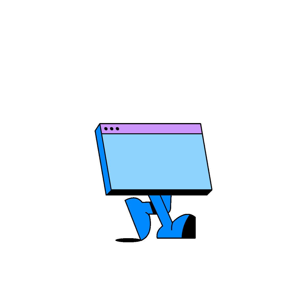 Animated Robot Programming Monitor