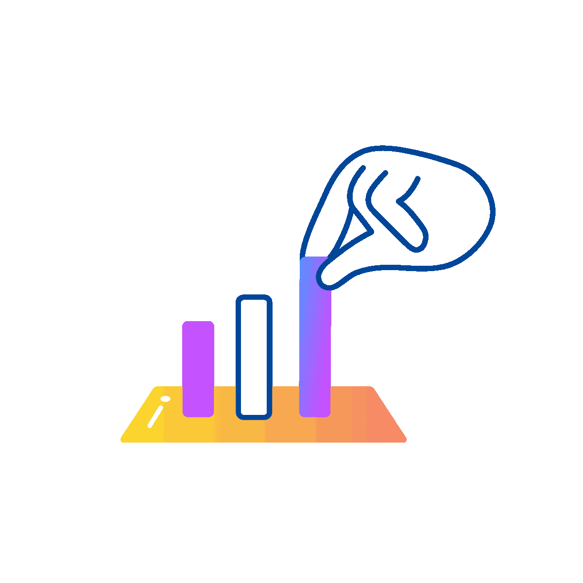 Data graph visual analytics presentation
