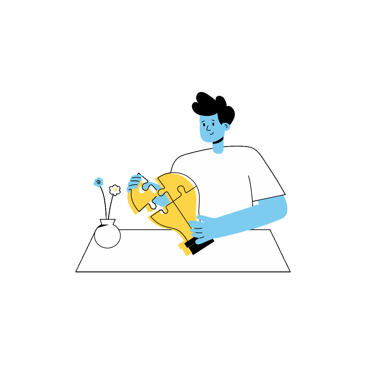 Business Solution Outline Mini Animation