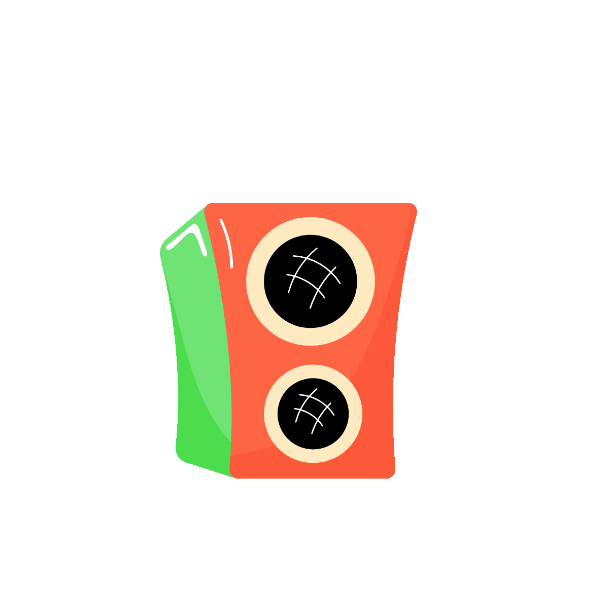 New year fist celebration icon