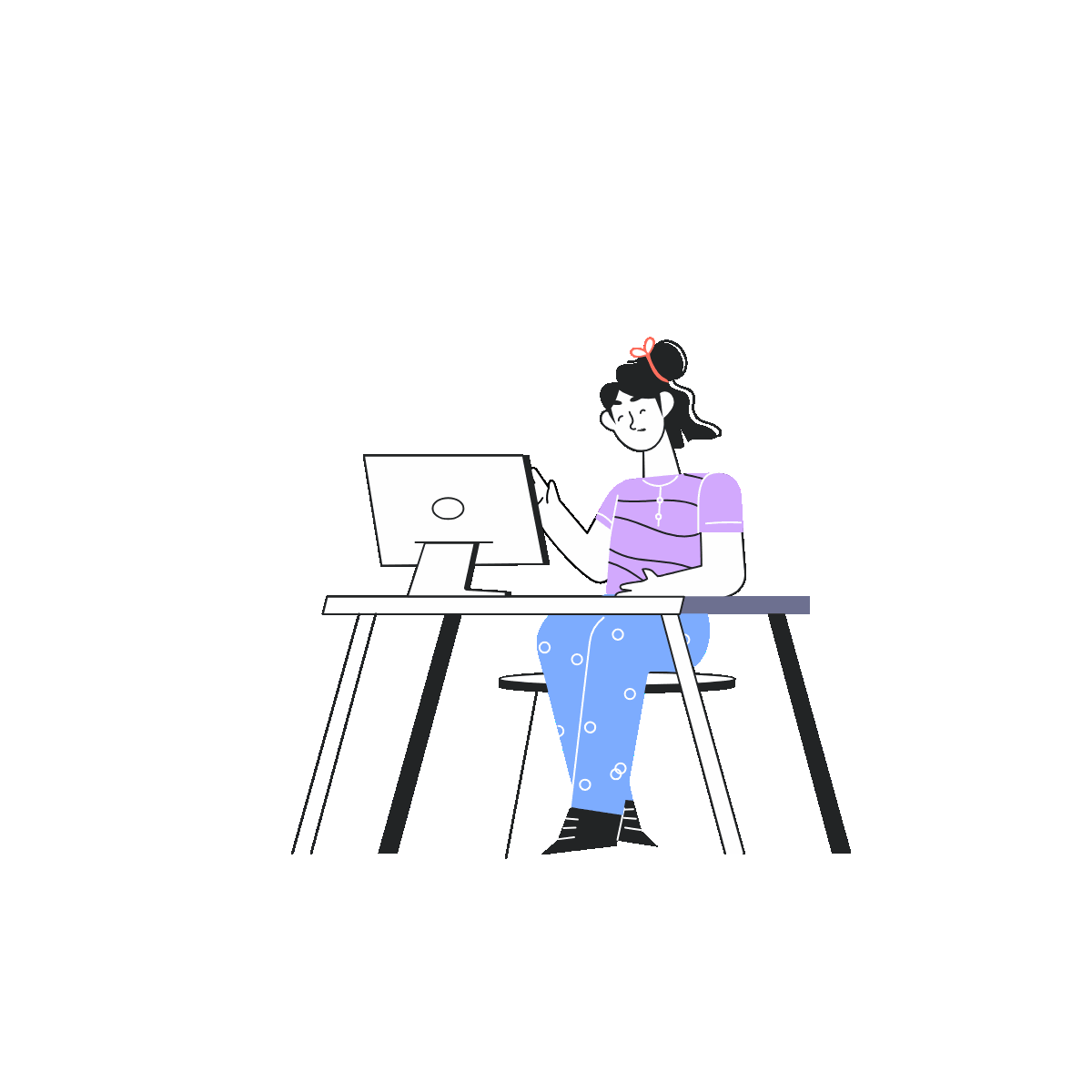 Modern Animated Linear Business Talk