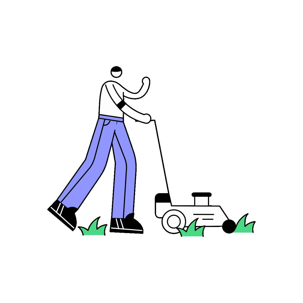 Flat Animated Artificial Intelligence Bot