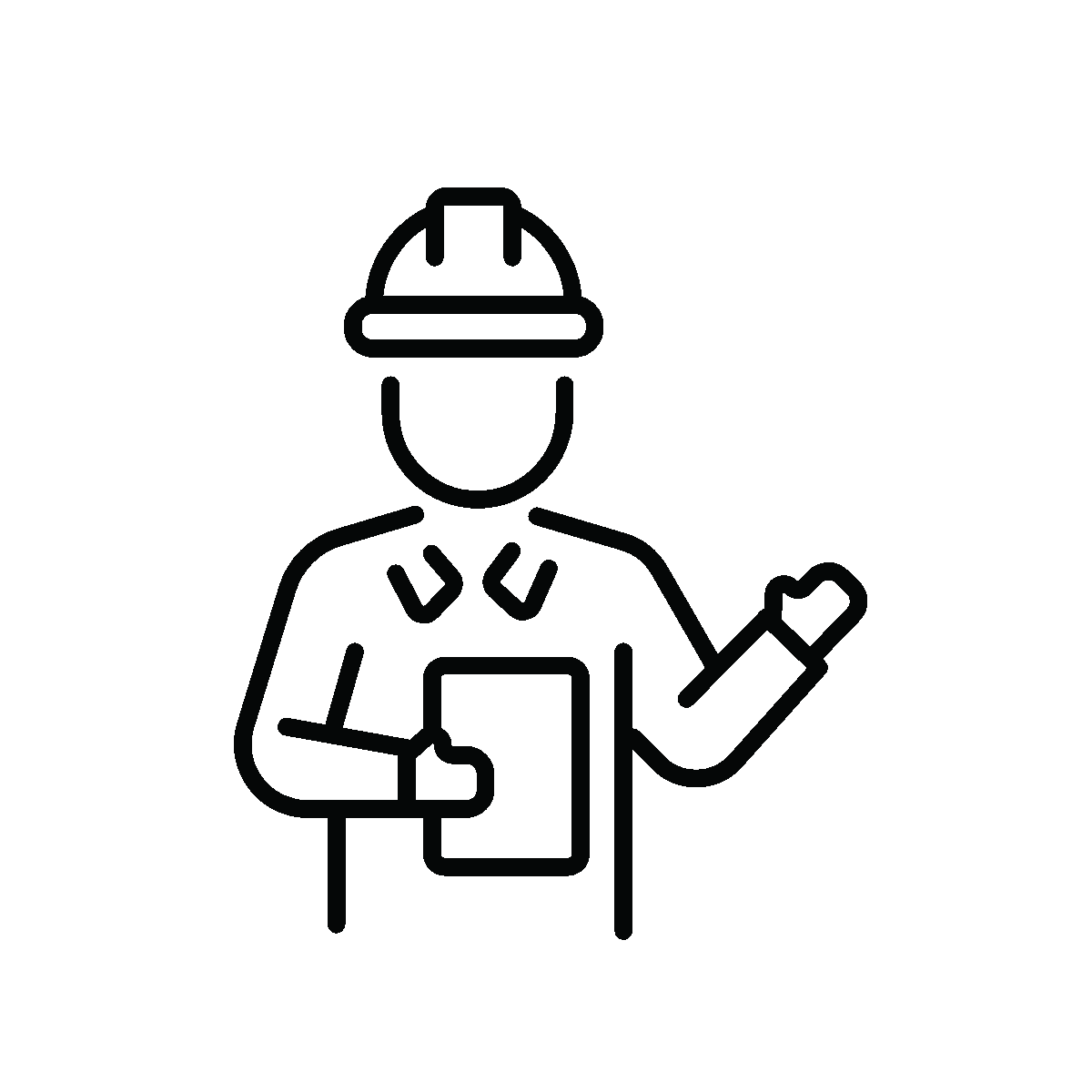 Animated professional building architect