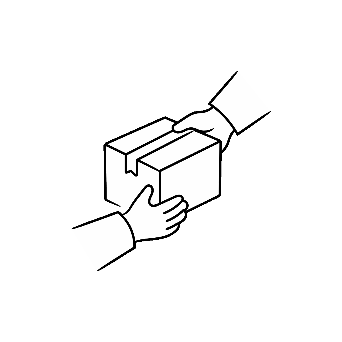 Package Received Hand-Drawn Doodle Icon