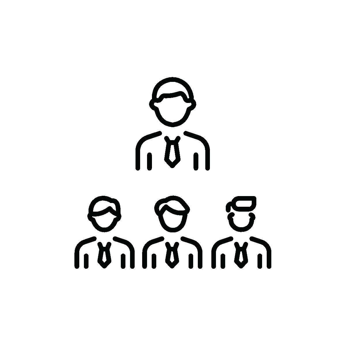 Animated business manager supervisor