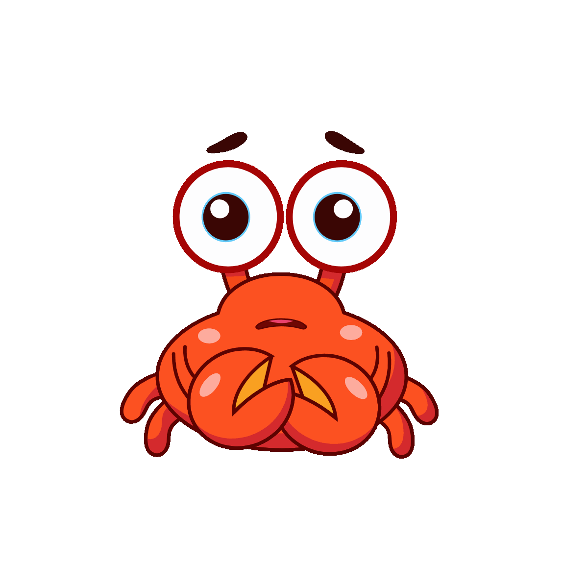 Worried Crab