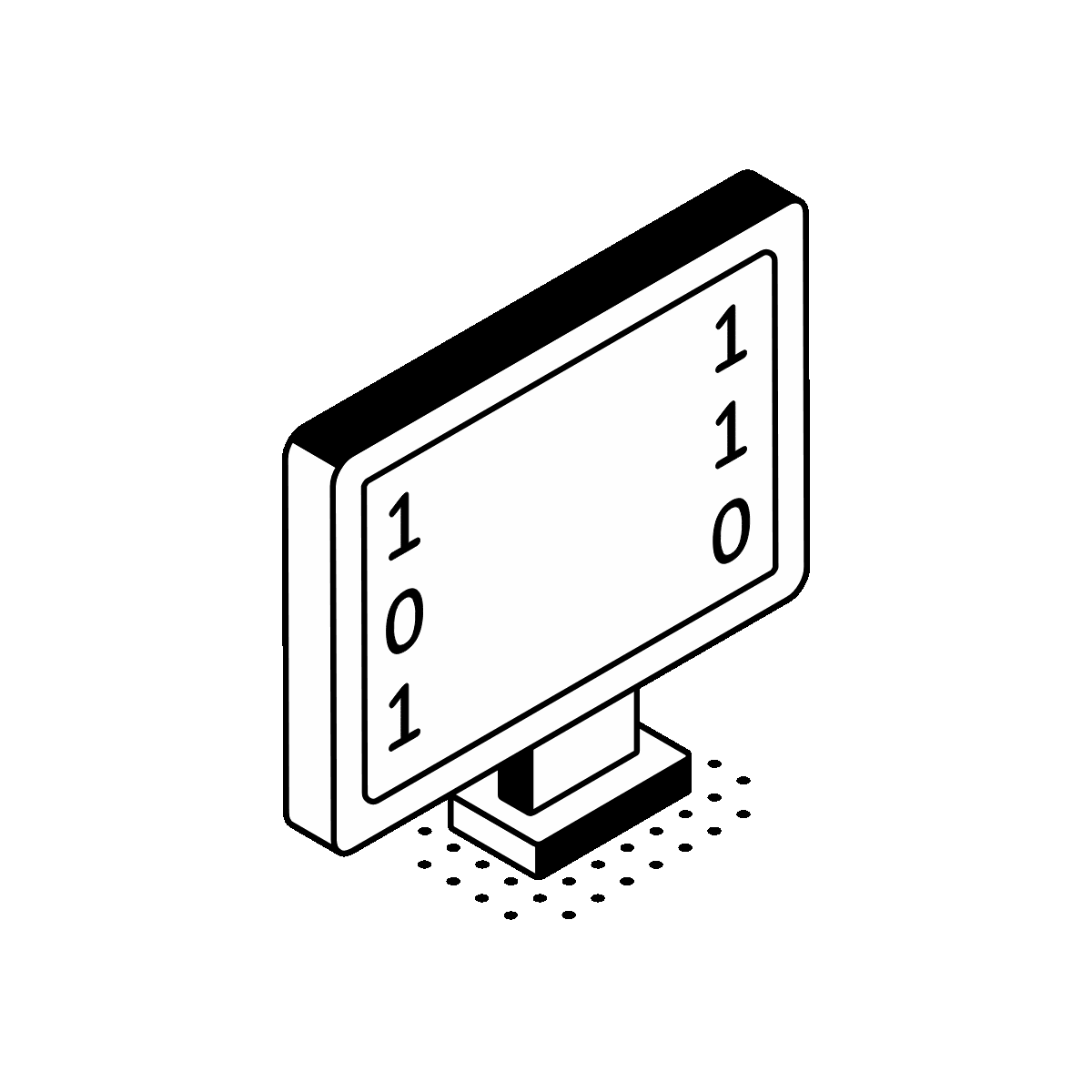 Isometric Cyber Attack on Computer Screen