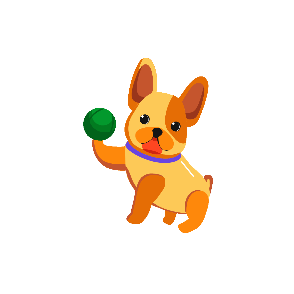 Animated Adorable Puppy Gift Surprise