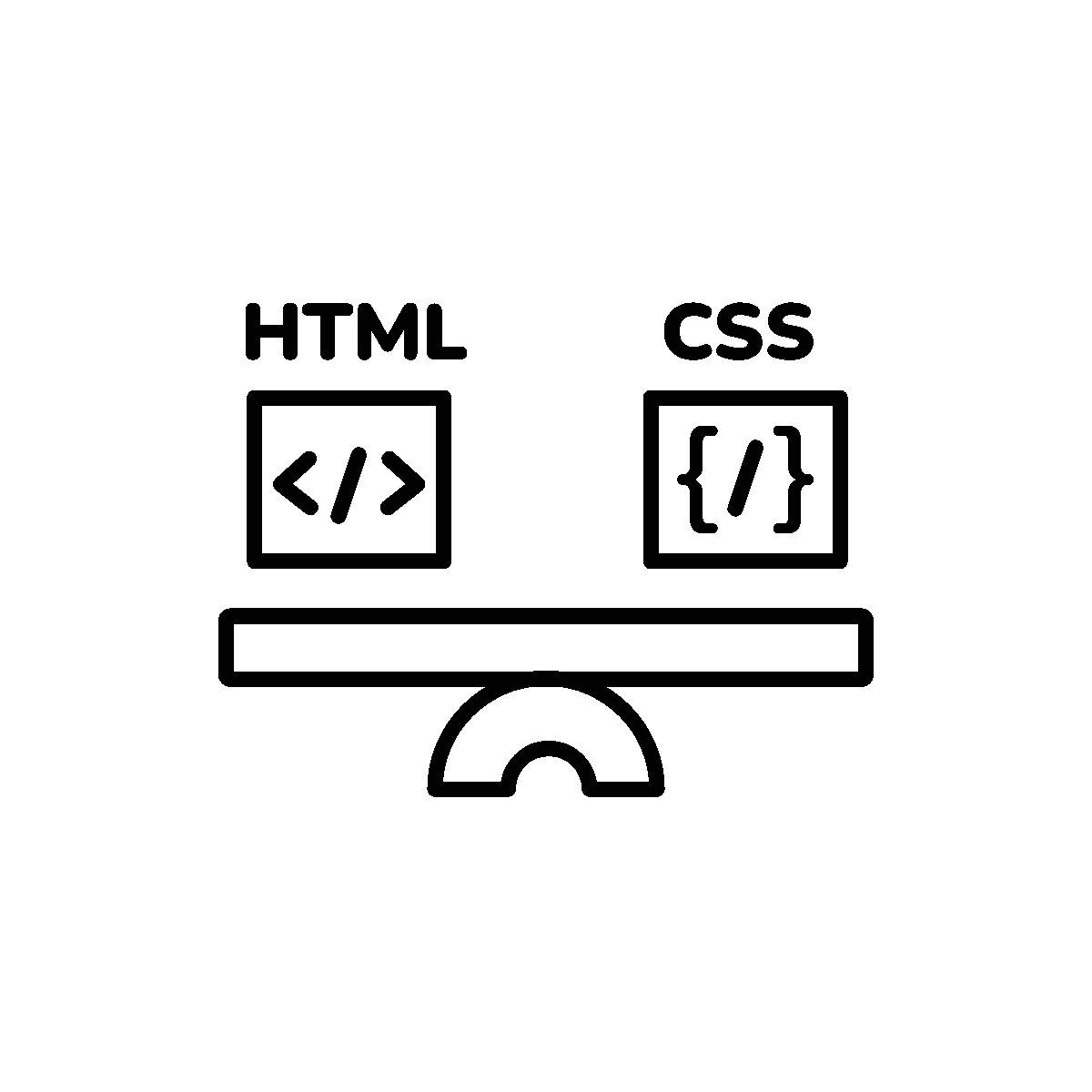Code Comparison Line Animated Icon