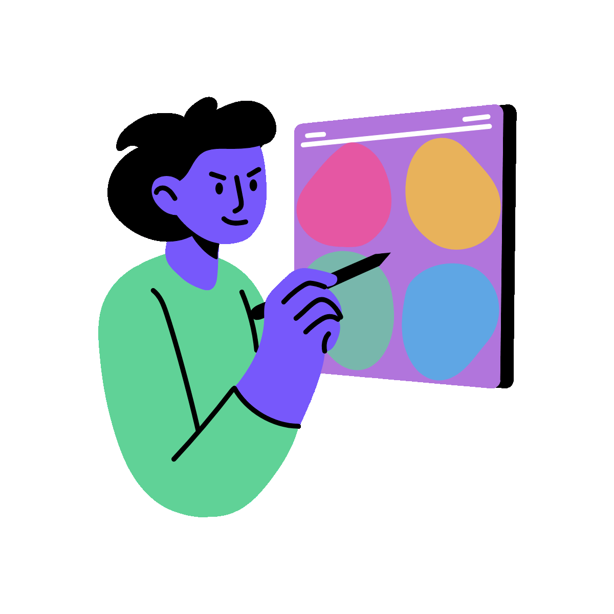 Blend Tool Animation Asset for Lottie