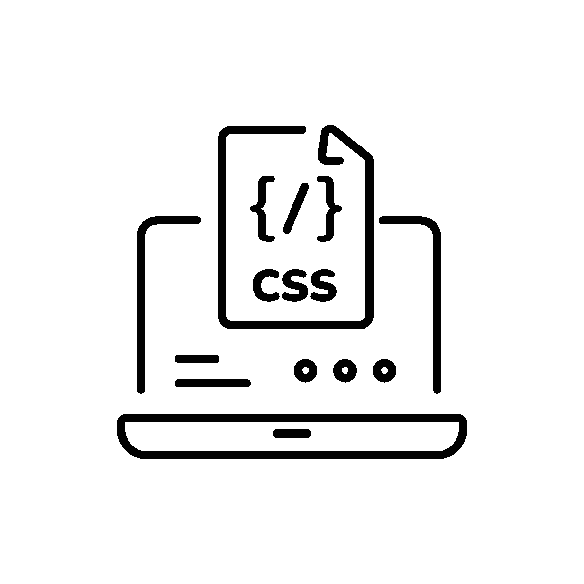 CSS Programming Line Animated Icon