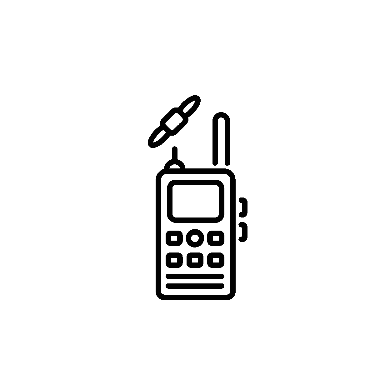 Walkie talkie for outdoor communication
