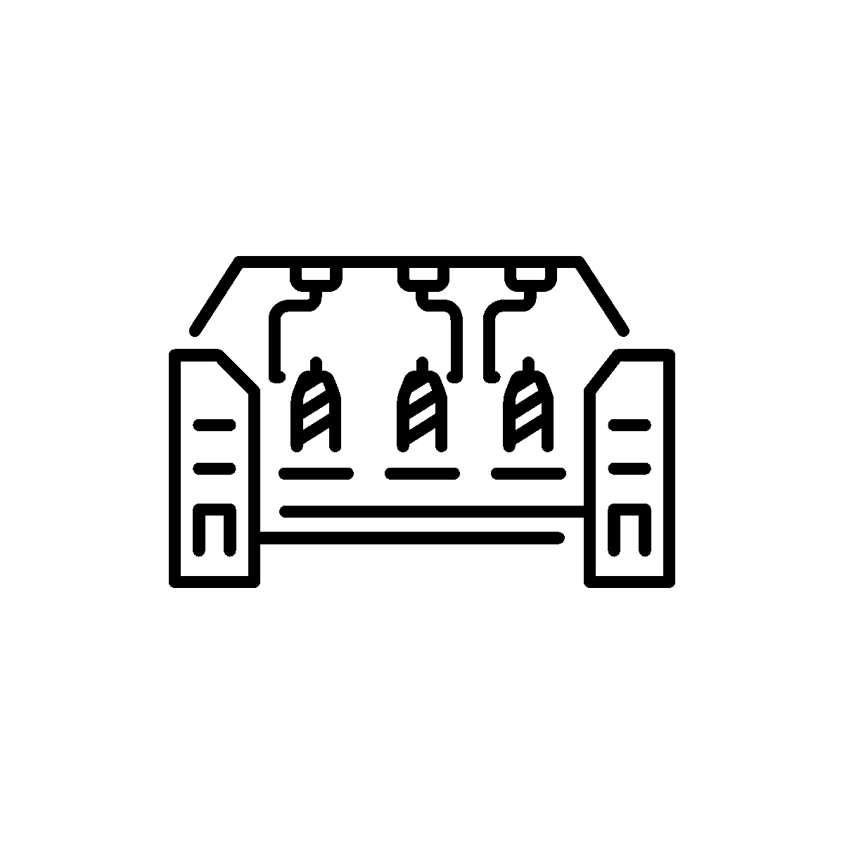 Animated Warping Creel with smooth motion