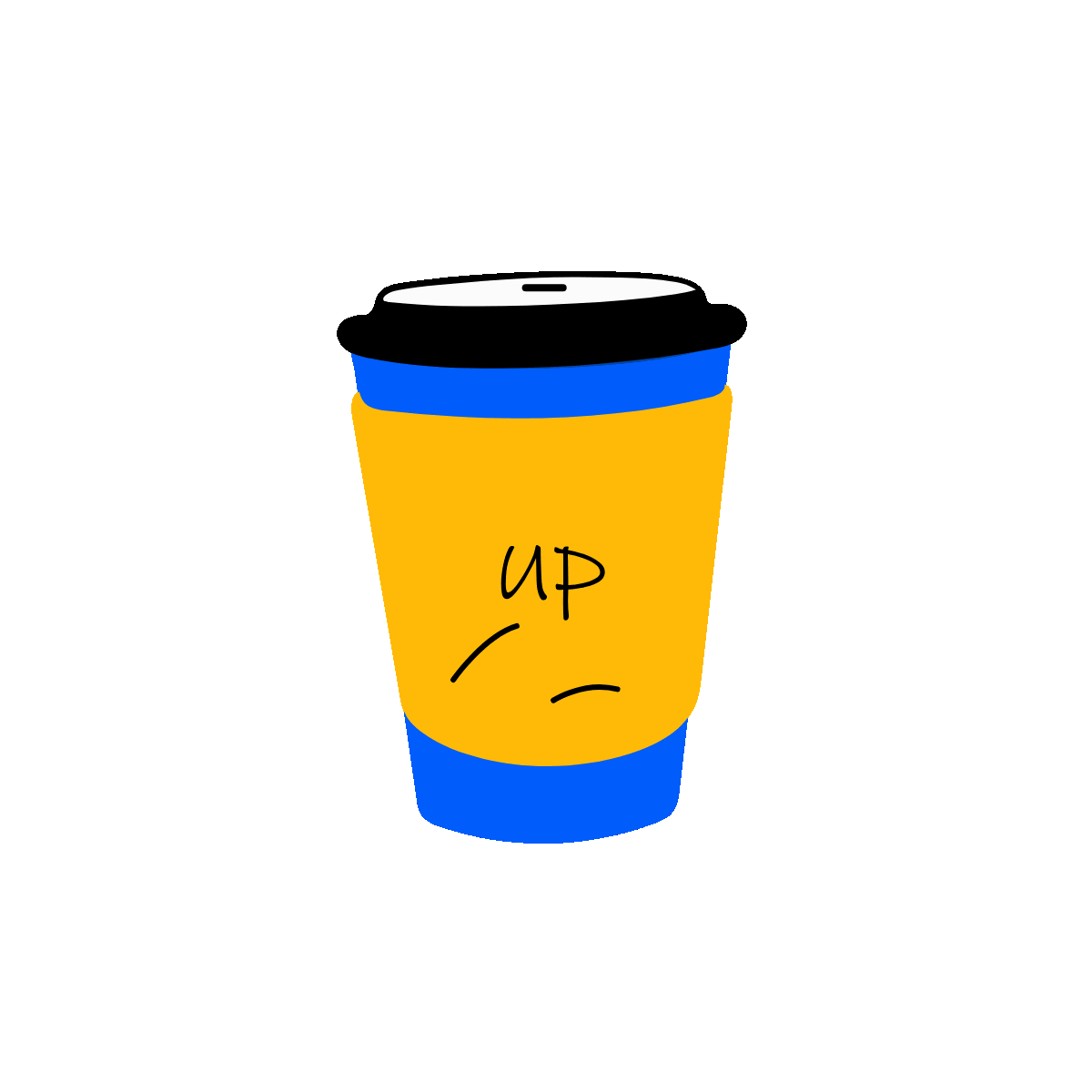 Wake Up Slay Coffee Animated Sticker