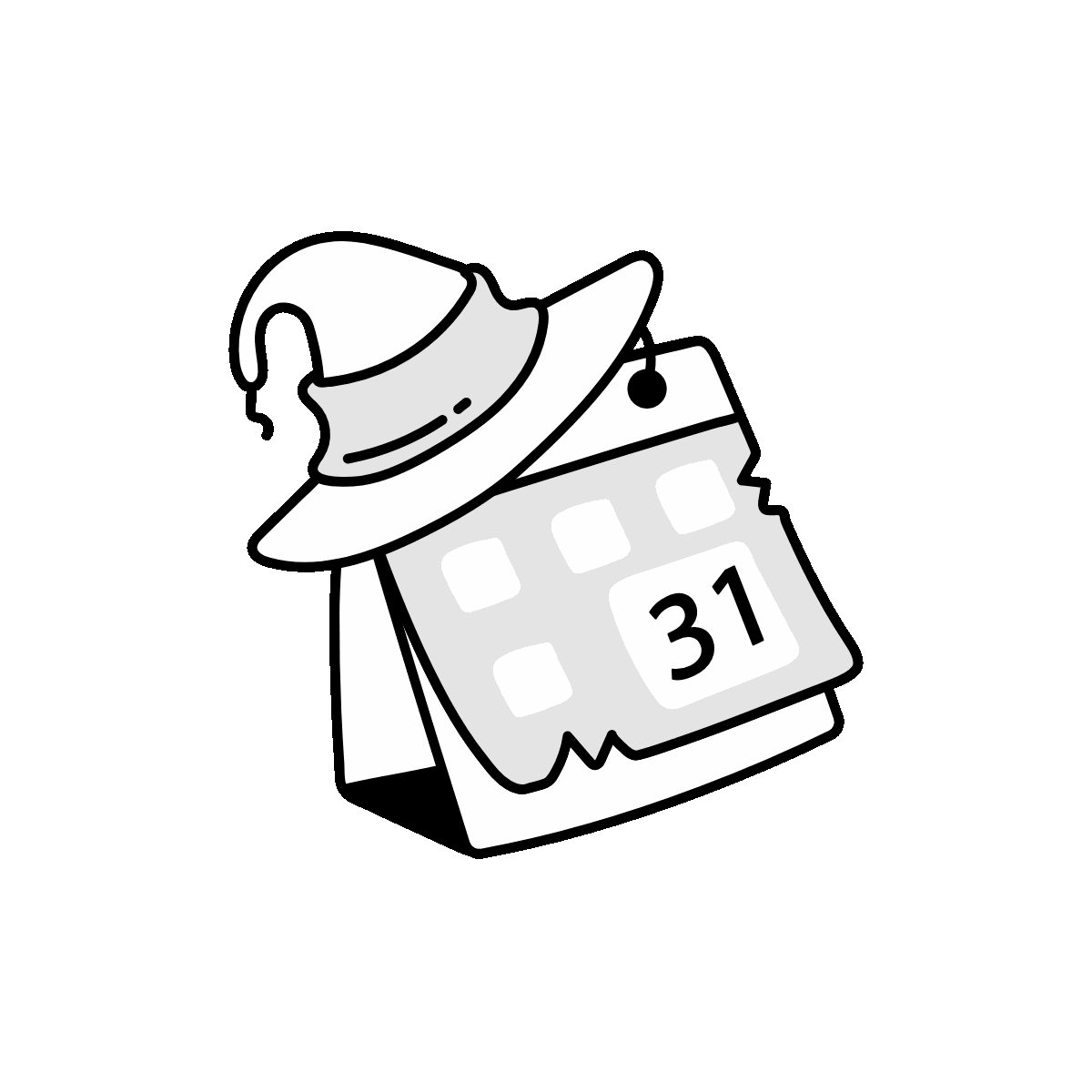 Animated Halloween Date Halloween Icon Design