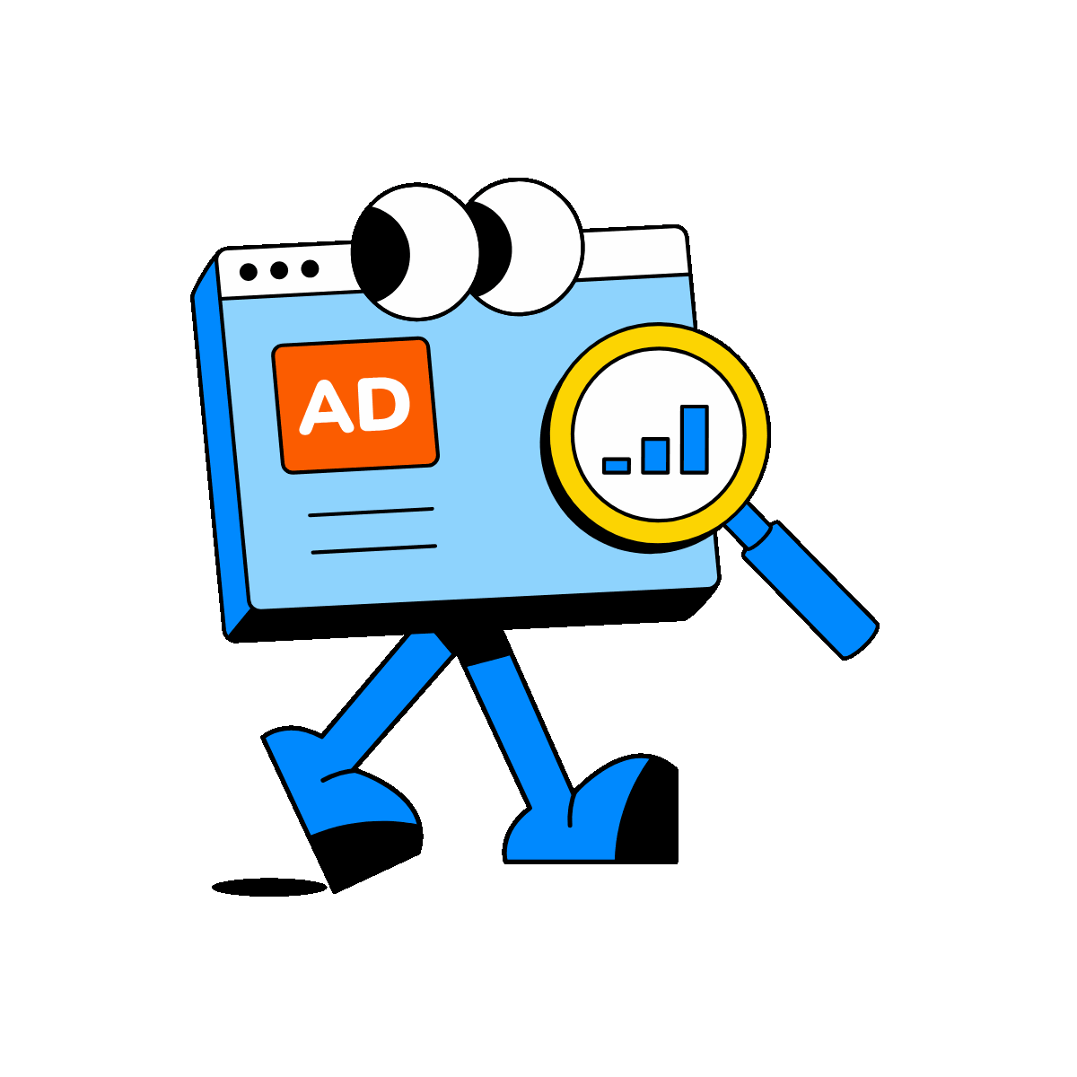 Animated ad analytics and performance