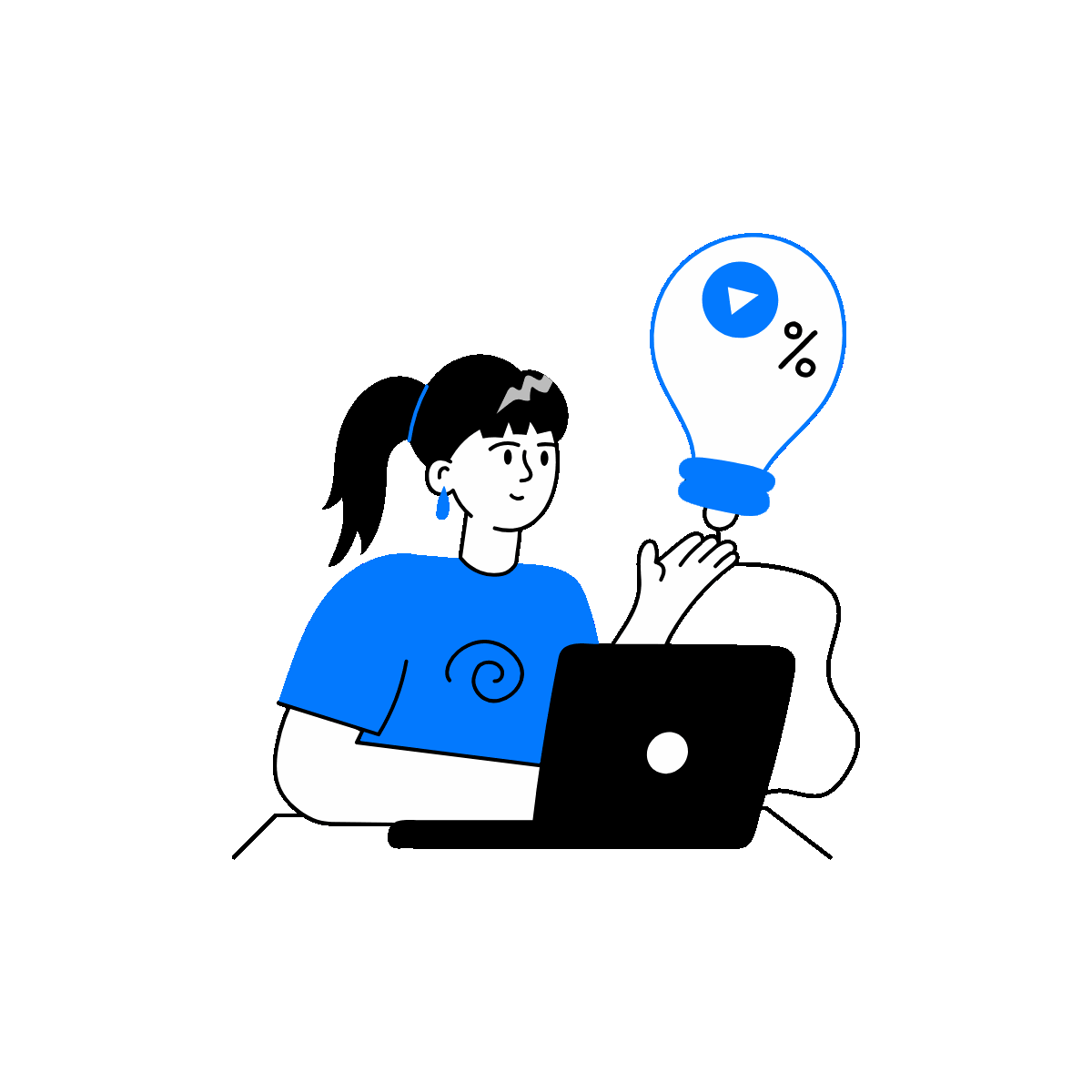 Business Idea Doodle Animated Illustration