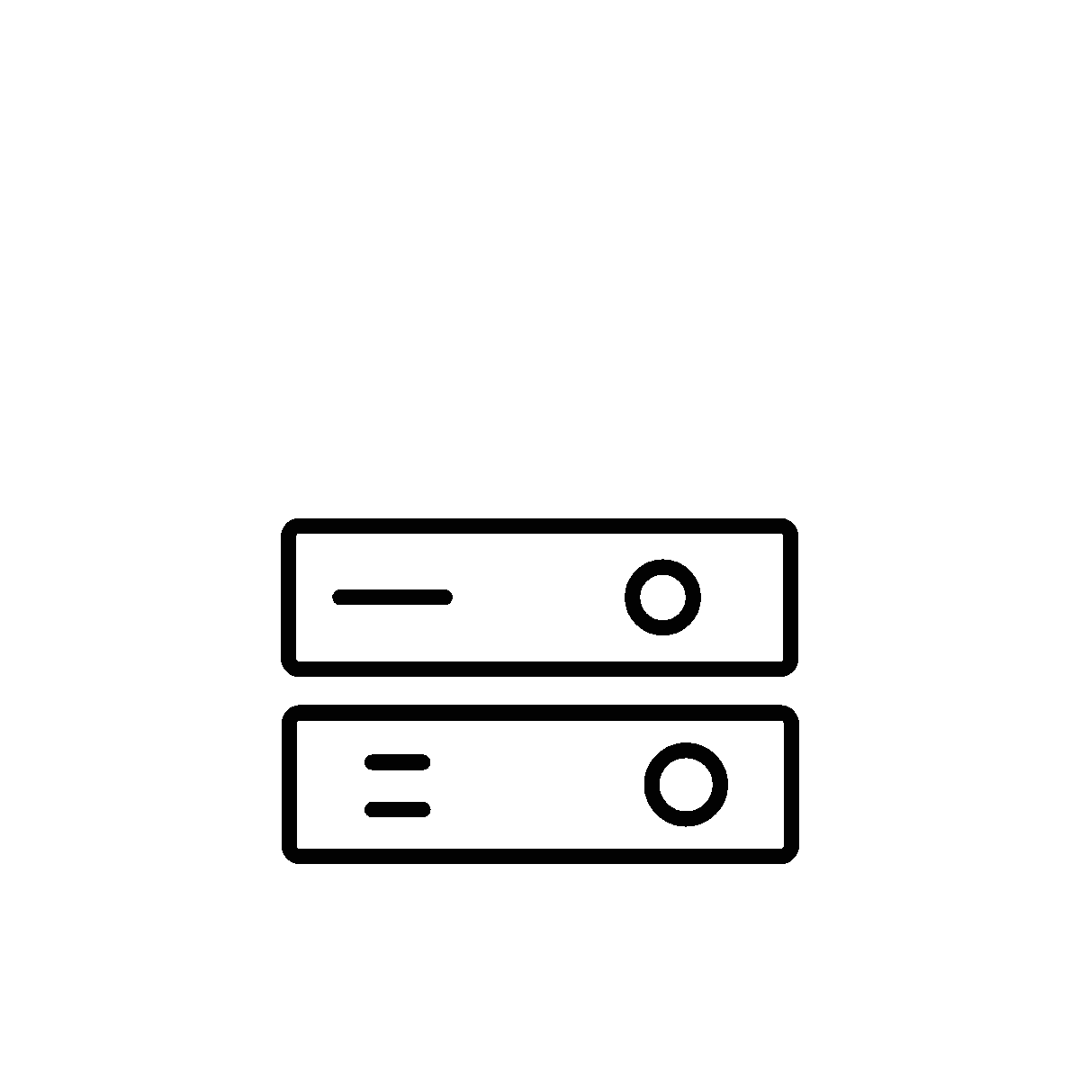 Data Loss Line Animated Icon Design