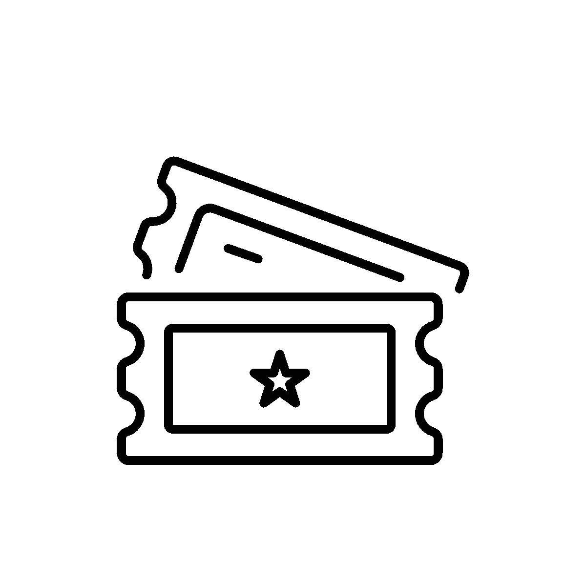 Editable linear animation of tickets