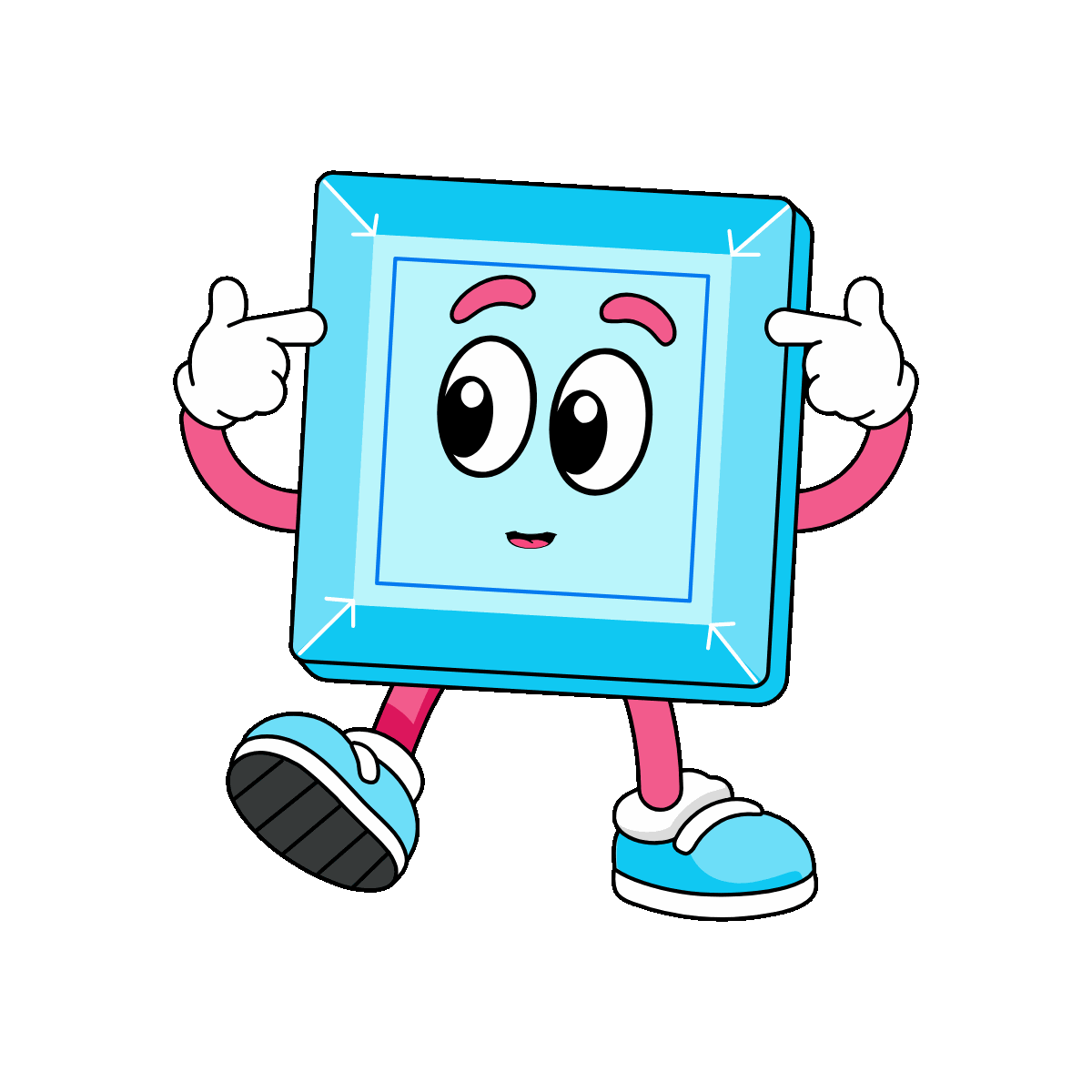 Animated Padding Tool Character
