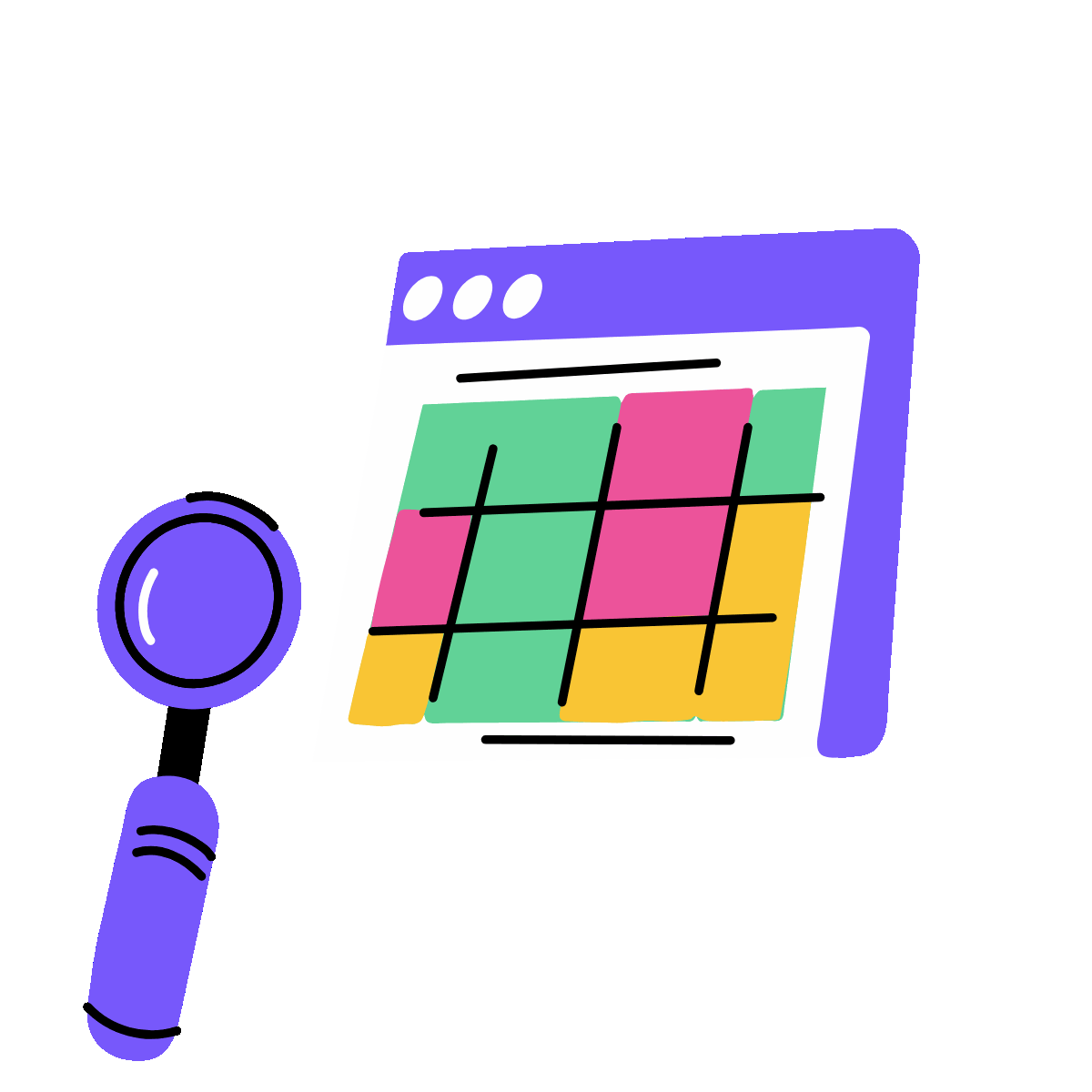 Zoom Tool Interactive Animation for Lottie