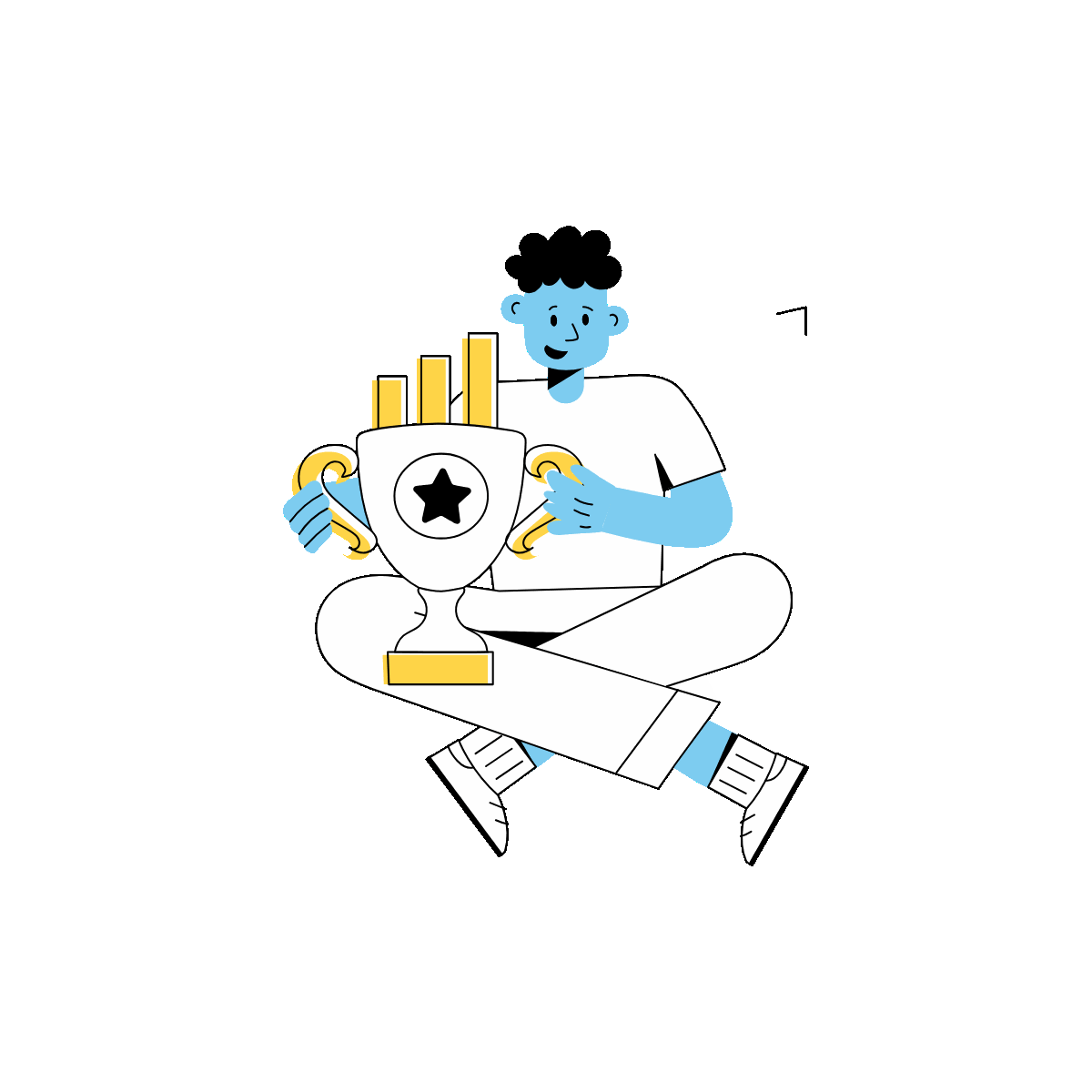 Business Success Outline Mini Animation