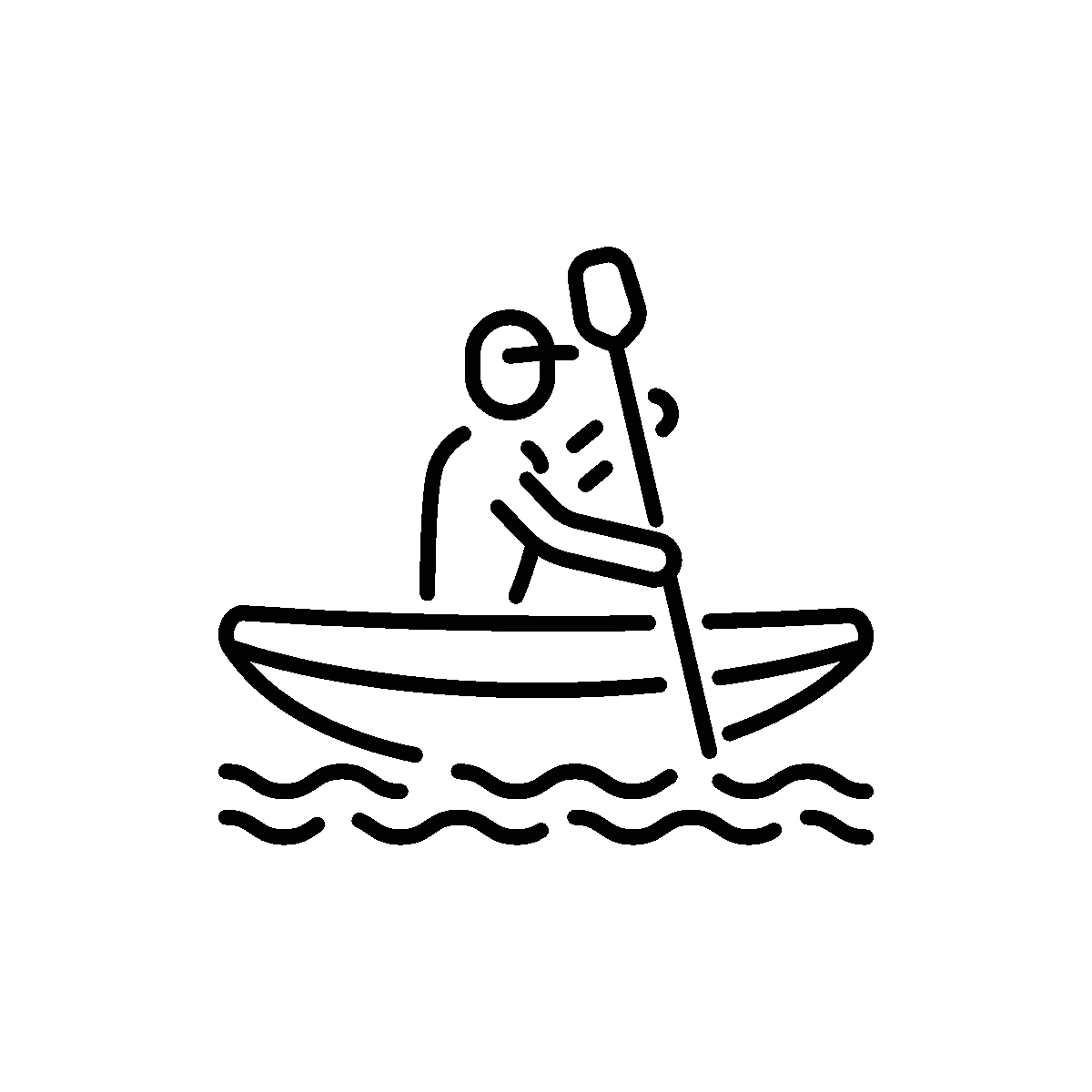 Kayaking for paddling and water exploration