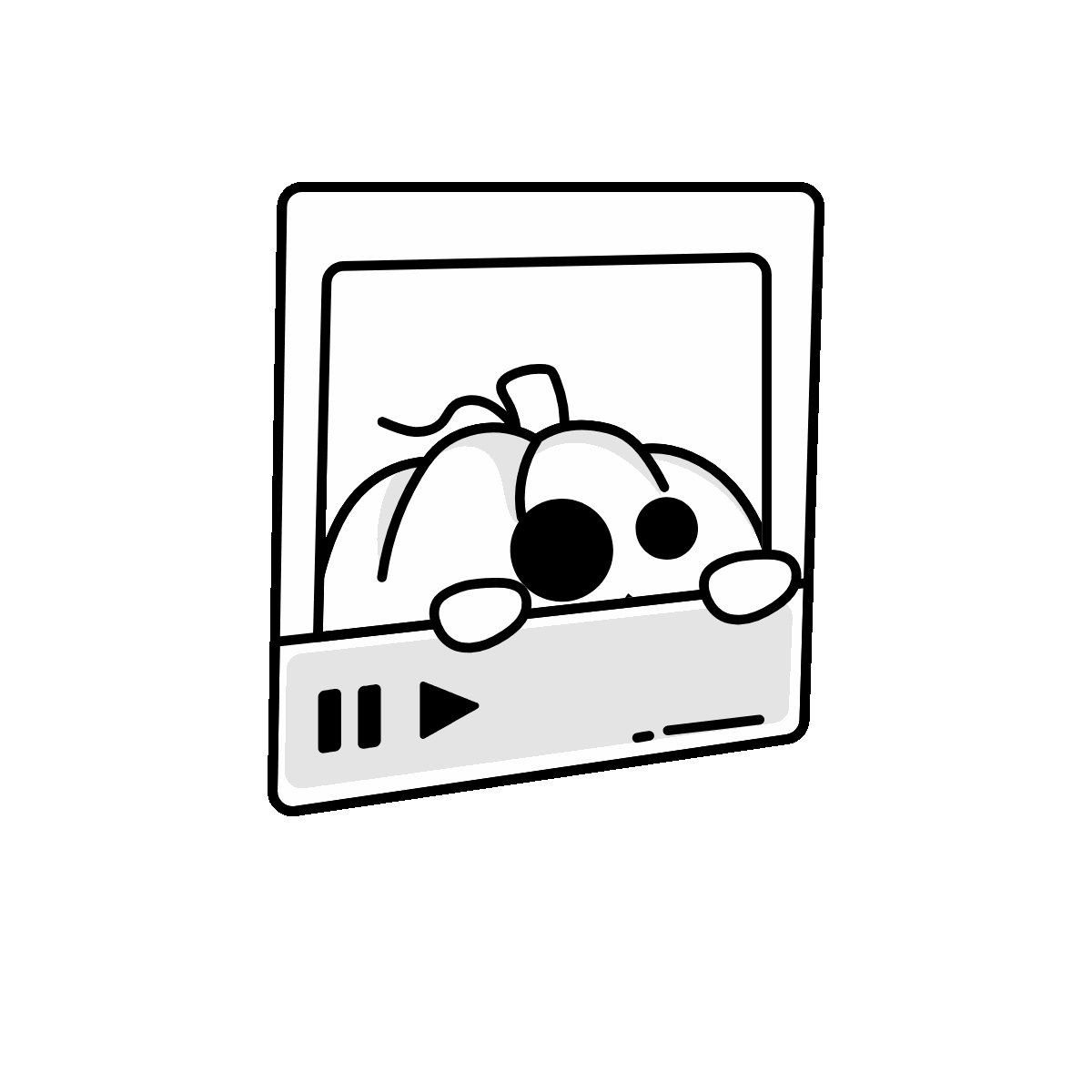 Animated Halloween Post Halloween Icon Design