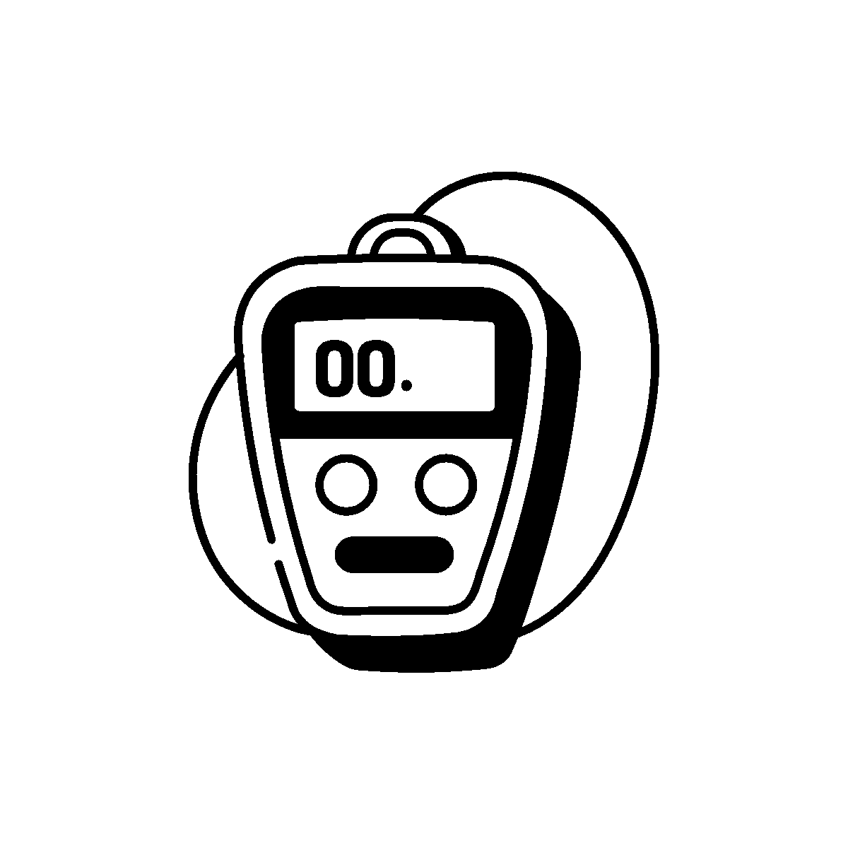 Drawing-Style Cricket Umpire Counter