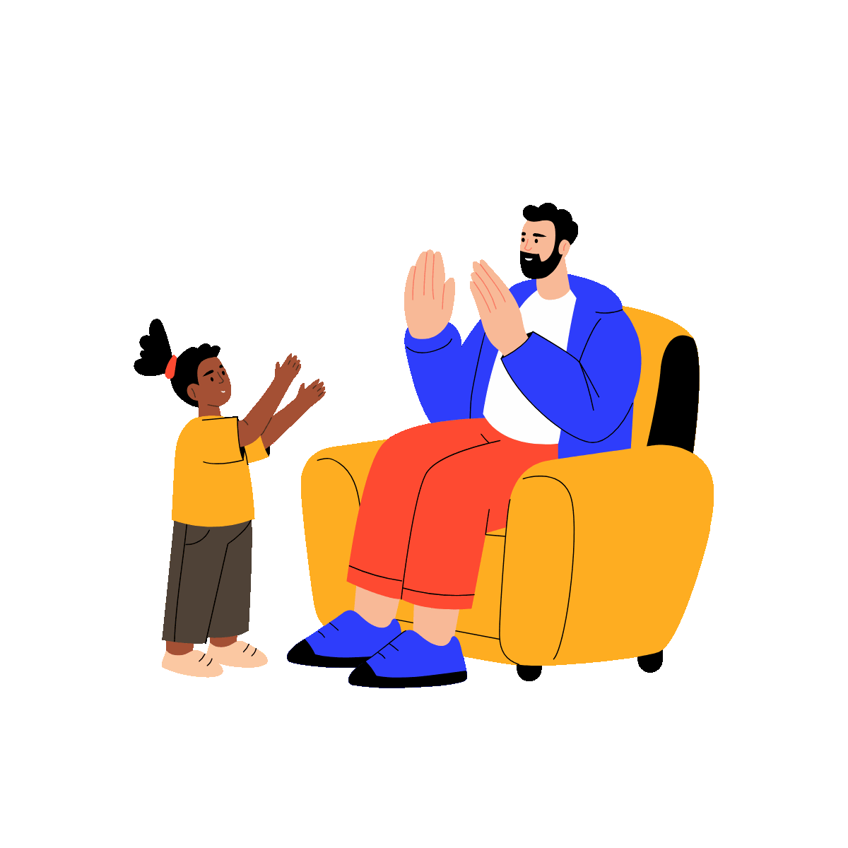 Dispatch Parcel Flat Animated Illustration