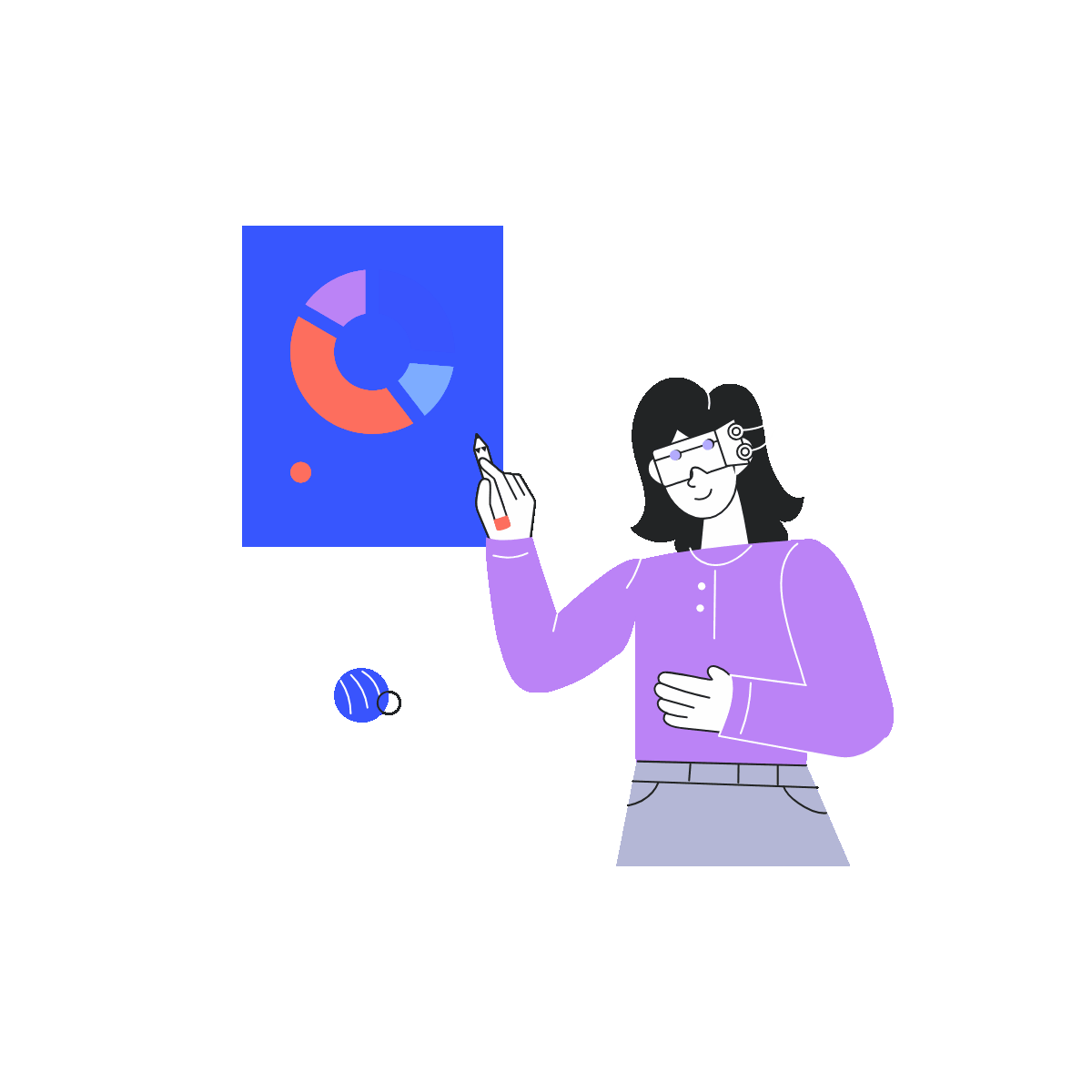 Handy Linear Animated AR Presentation Art
