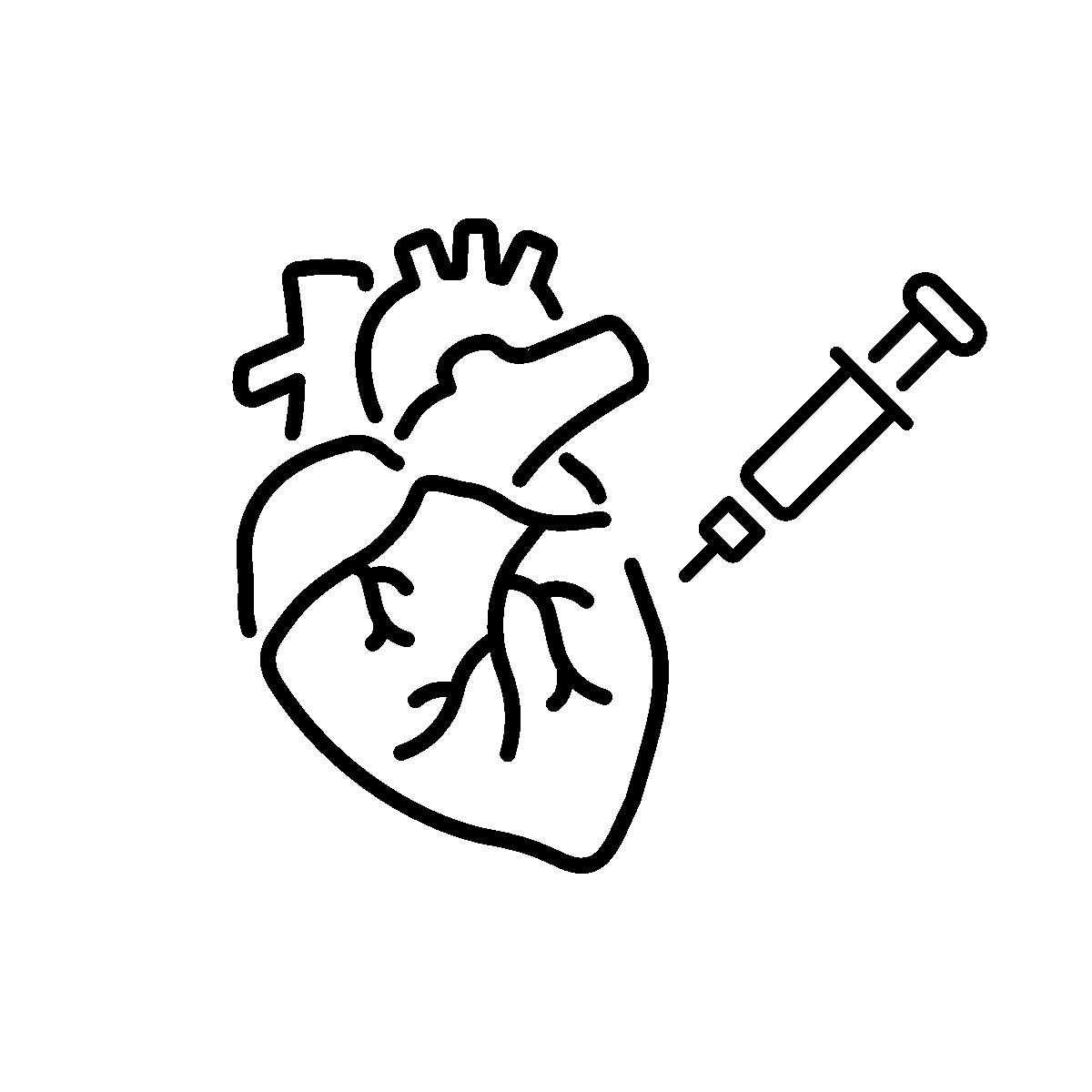 Intracardiac Injection Animated Icon