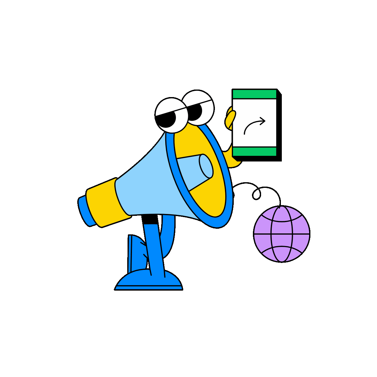 Megaphone expanding marketing reach