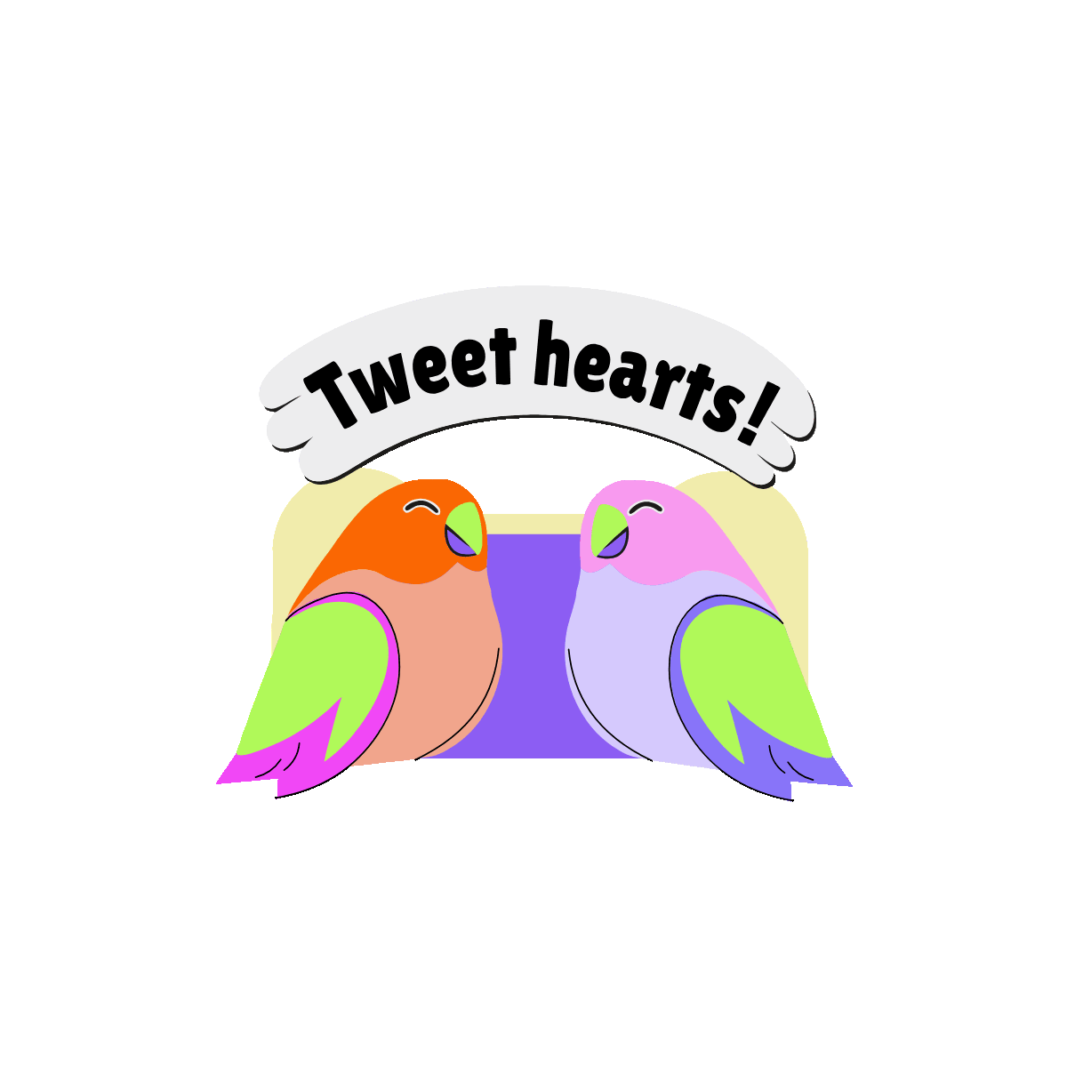 Animated Heart Icons for Twitter Posts