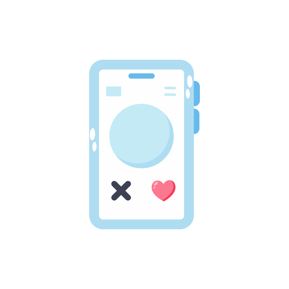 Animated Online Chat Interface Loop