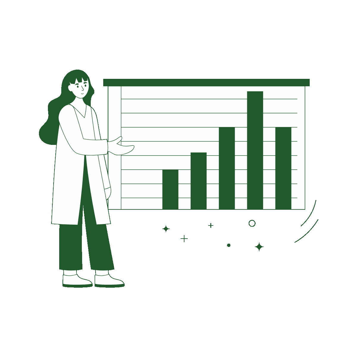 AI Testing Drawing Style Illustration