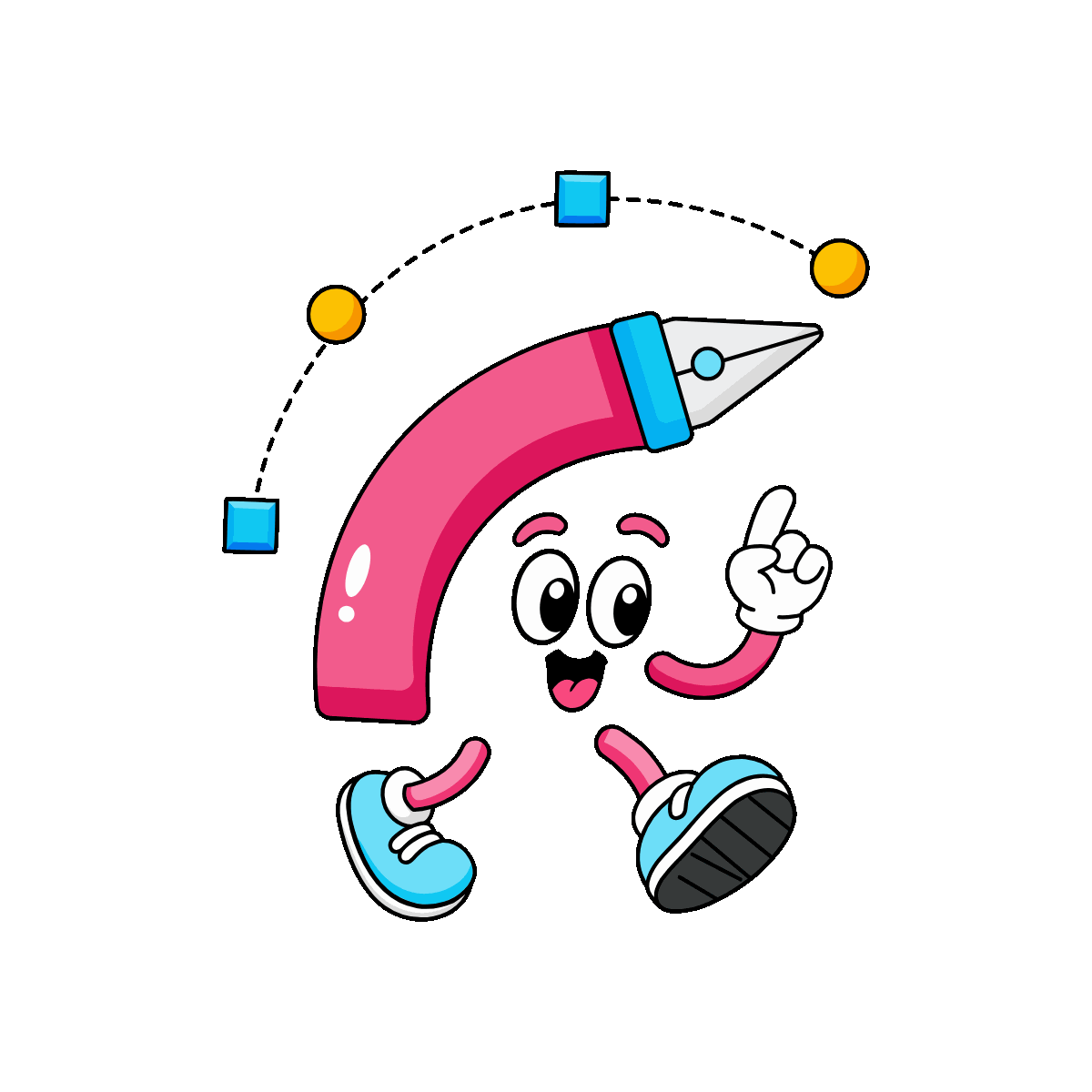 Animated Arc Tool Character