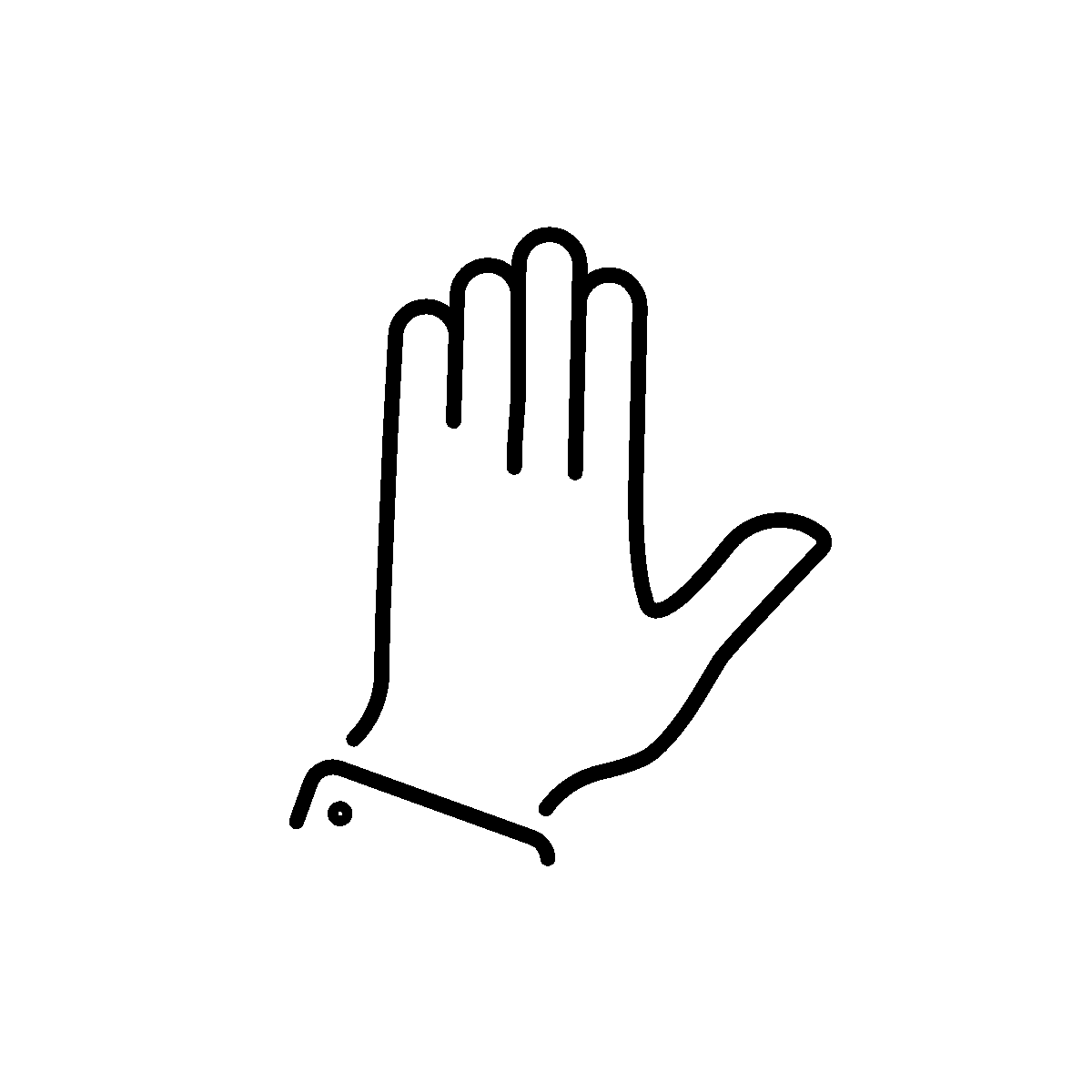 Line Animation of a Connected Smart Ring