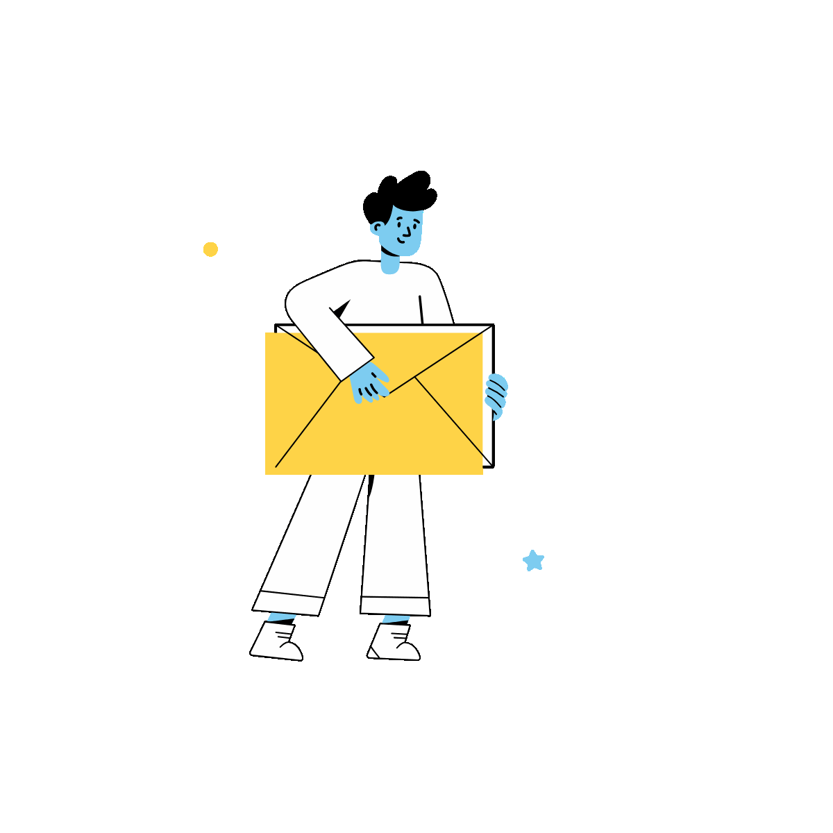 Email Marketing Linear Mini Animation